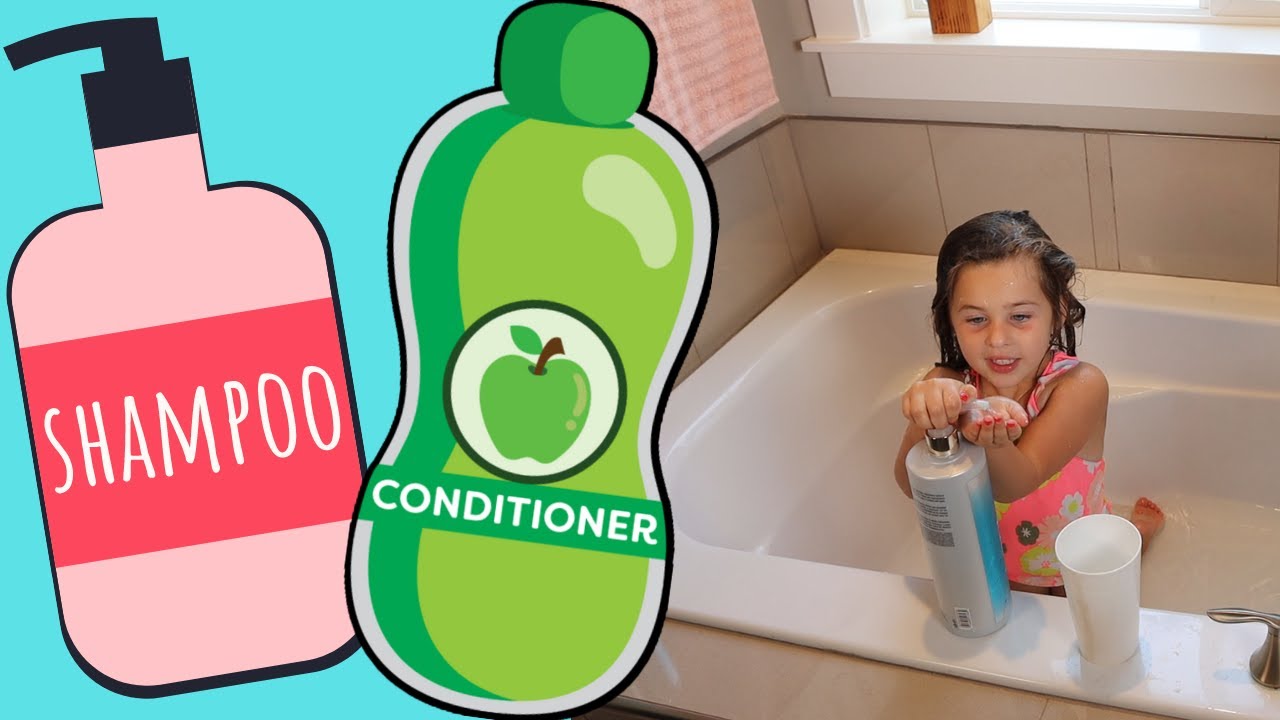 Teach Your Kid's How to Wash and Condition Their Hair!