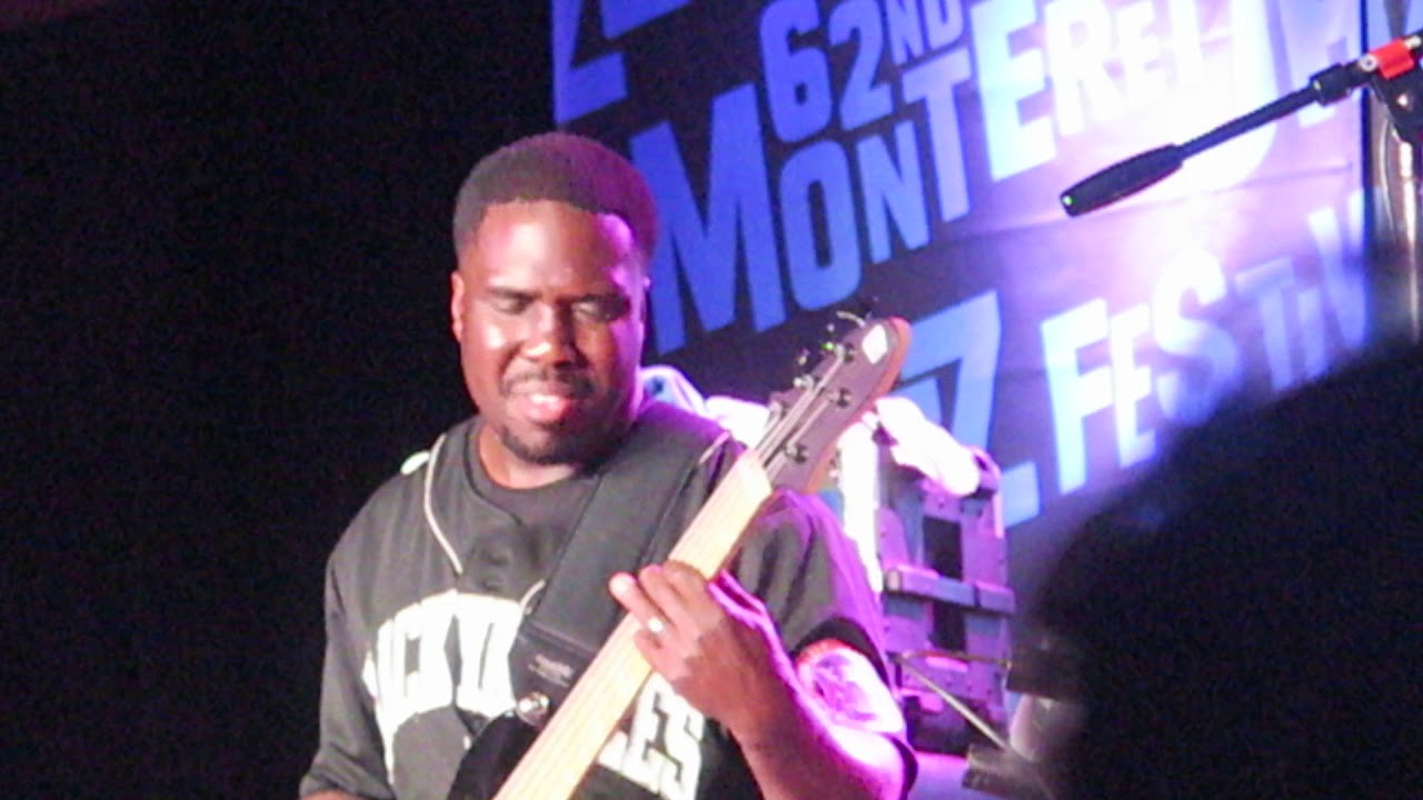 Bassist Derek Hodge w drummer Mike Mitchell @ Monterey Jazz fest 2019