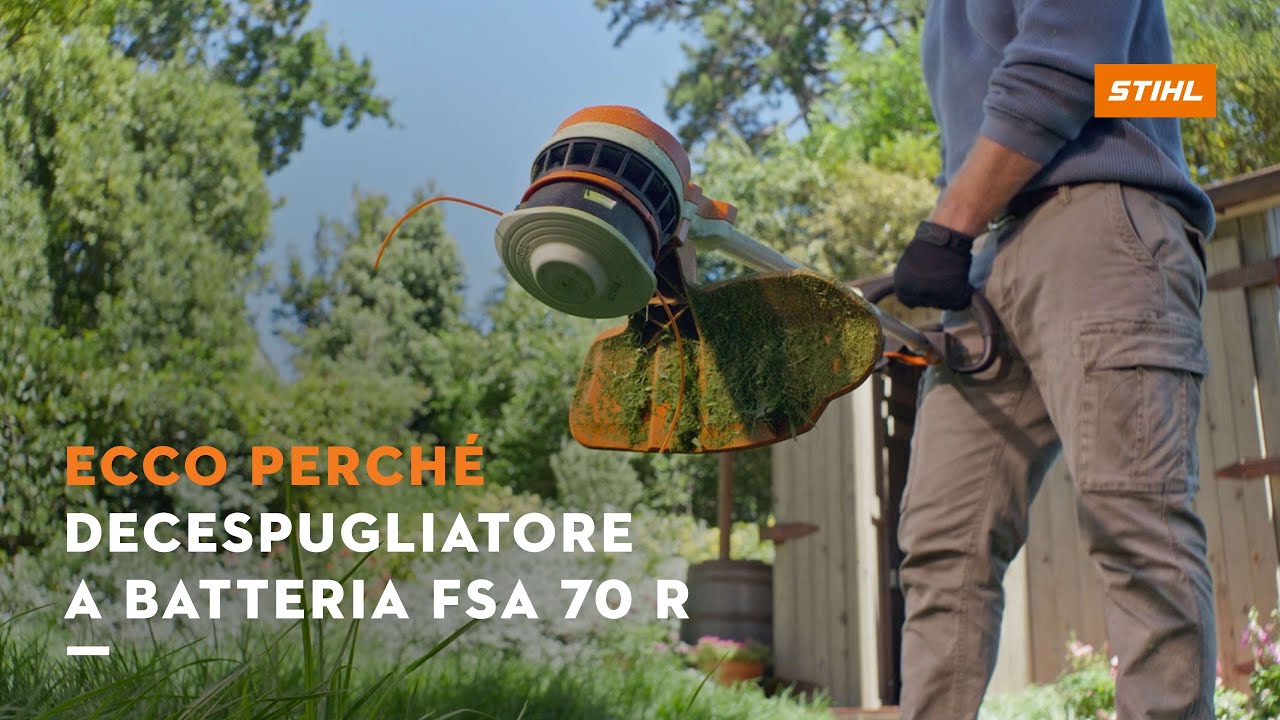 Decespugliatore a batteria STIHL FSA 70 R