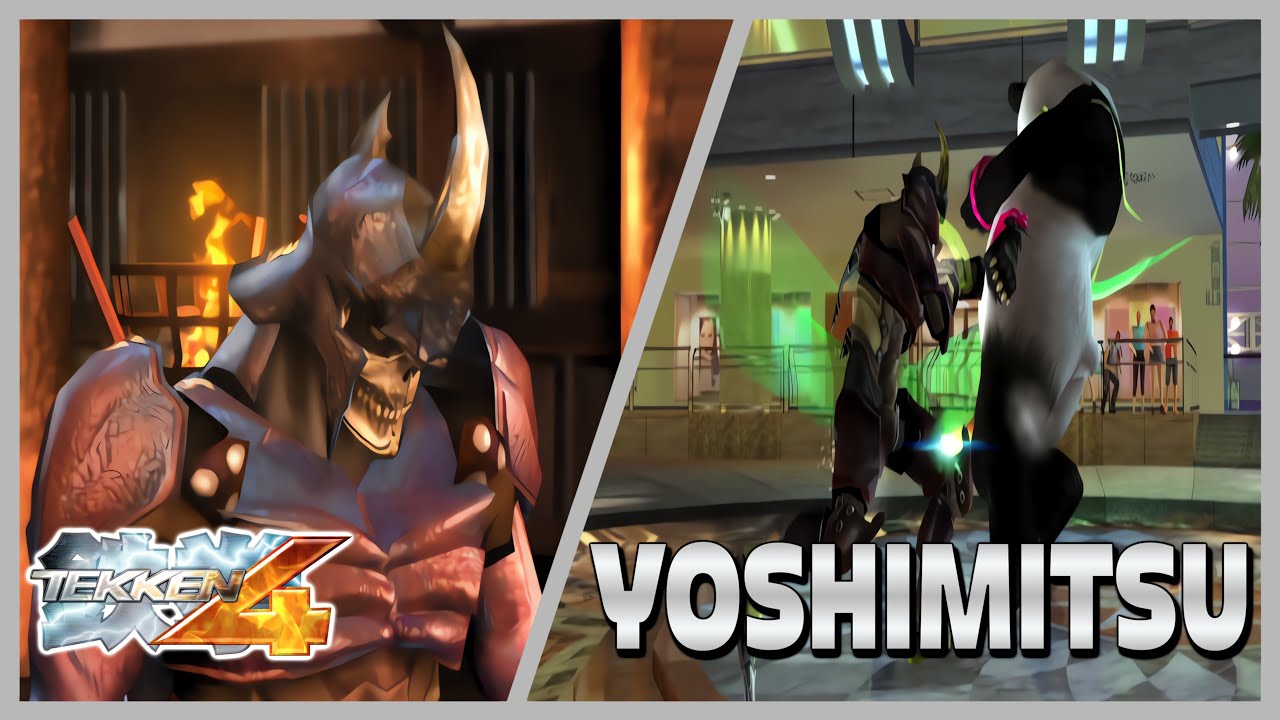 TEKKEN 4 [PS2] Story Mode – Yoshimitsu Gameplay [4K 60FPS]