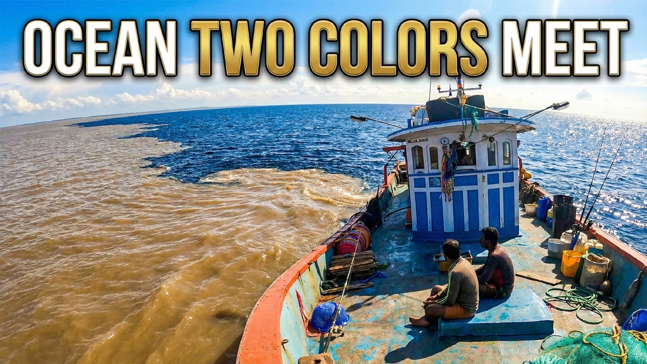 Ocean Two Color meet at the point of mid Ocean | Kadal TV