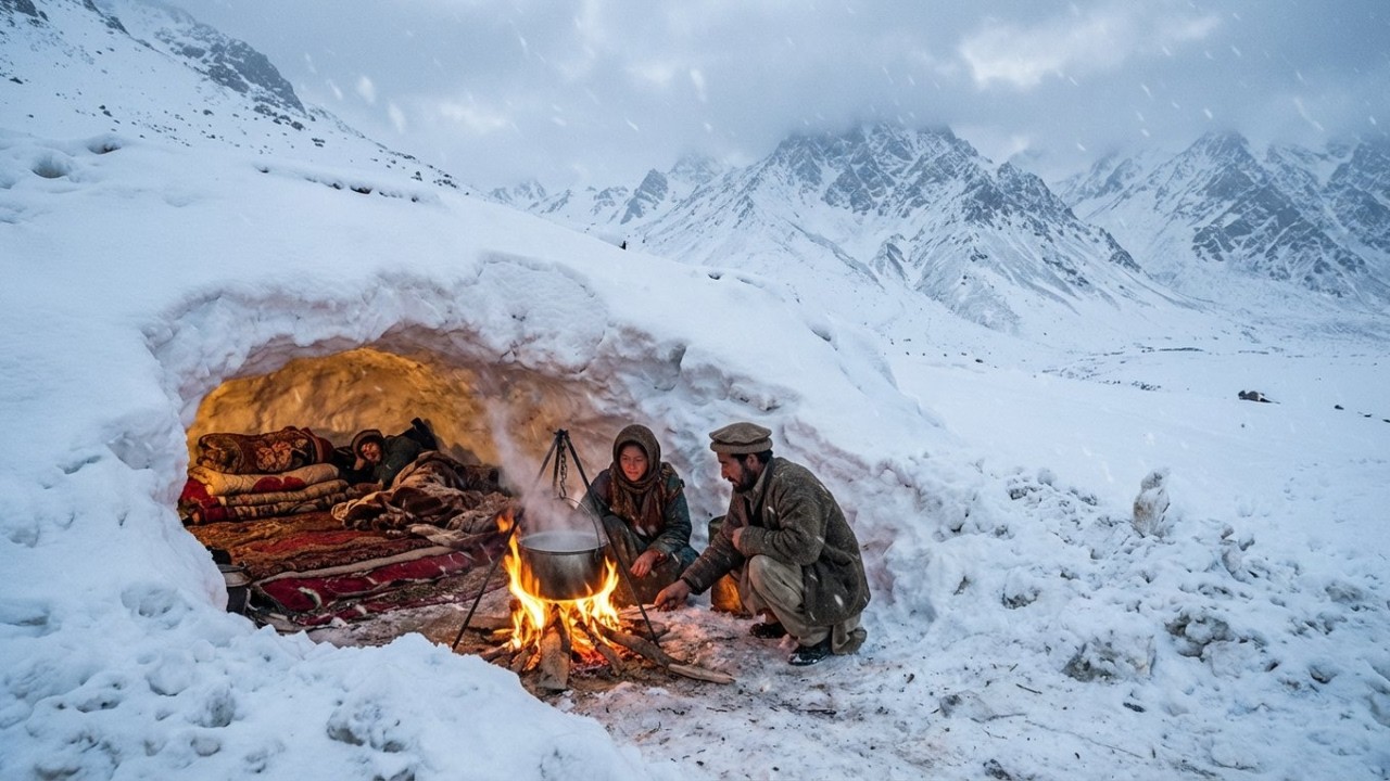 Trapped by Snow in Afghanistan’s Icy Wilderness