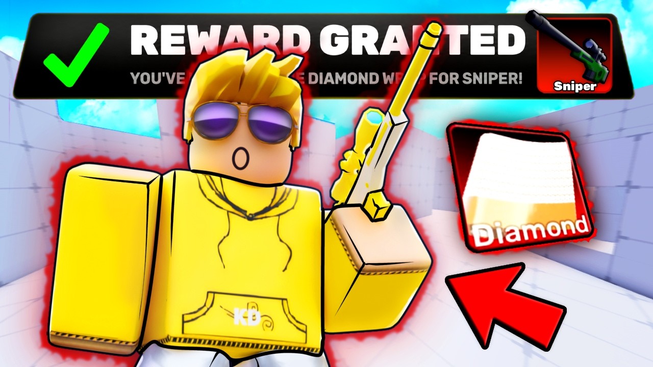 Я наконец-то открыл АЛМАЗНУЮ СНАЙПЕРКУ в Roblox Rivals!