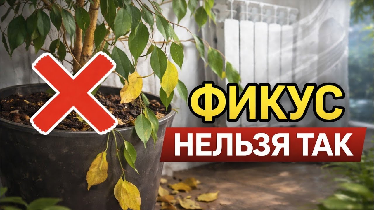 Фикус сбрасывает листья: главные ошибки ухода