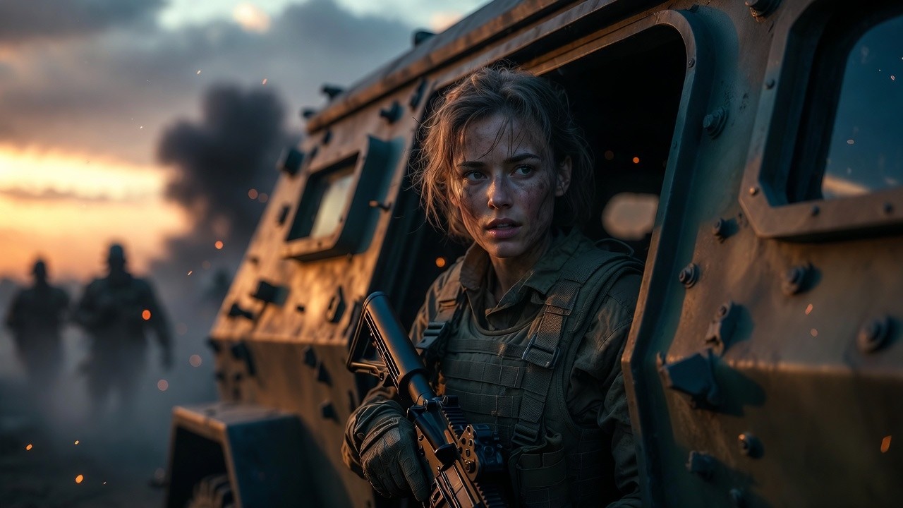 Only a Military Ambulance Driver — Until She Engaged the Enemy Like a Navy SEAL || Emotional Stories