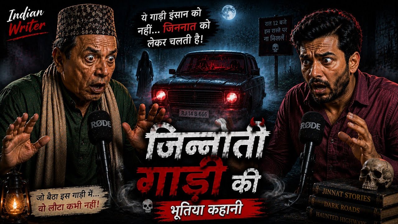 Jinnati gaadi bhutiya story shaikh sahab podcast