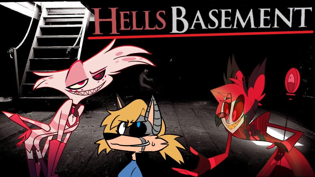 ALASTOR and ANGEL in Hell's Basement!! ------ #hazbinhotel #vivziepop #angeldust #alastor