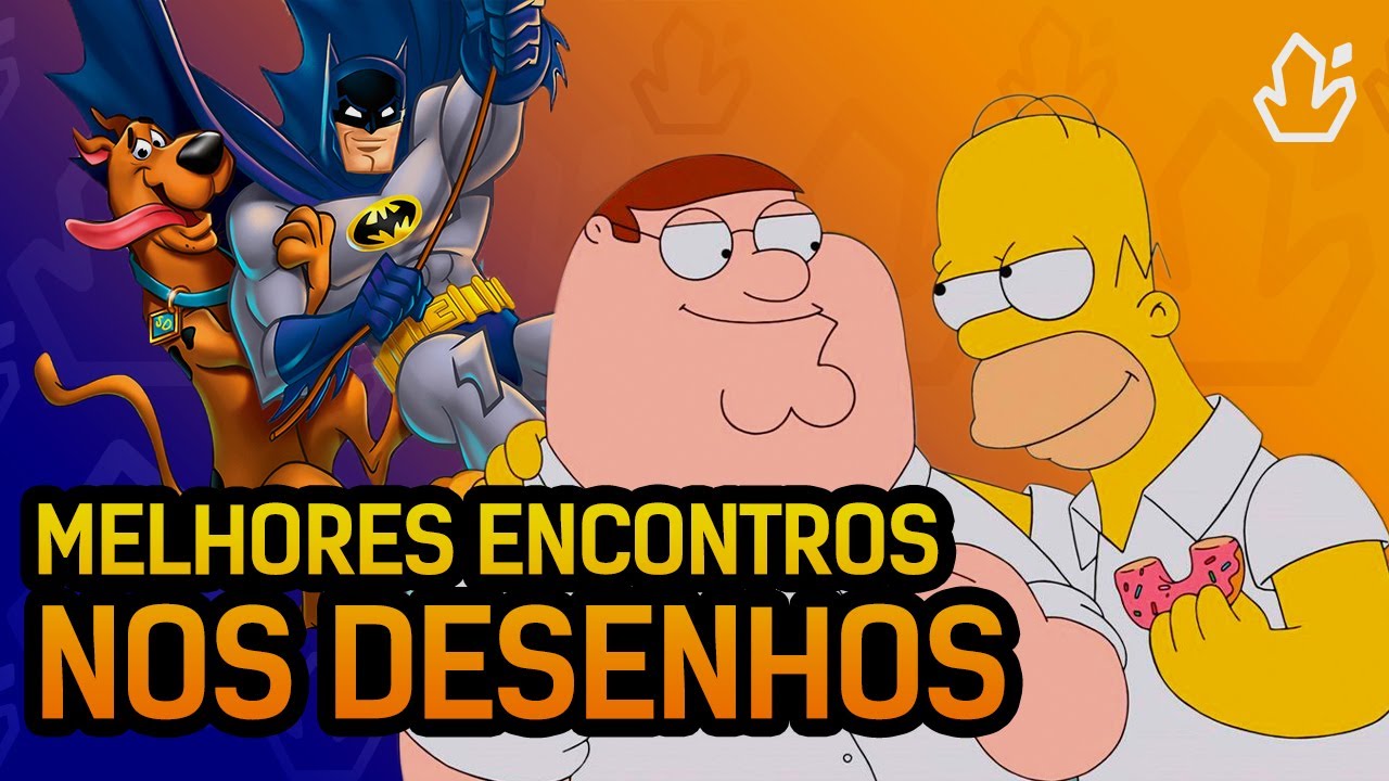 10 melhores CROSSOVERS nos DESENHOS!