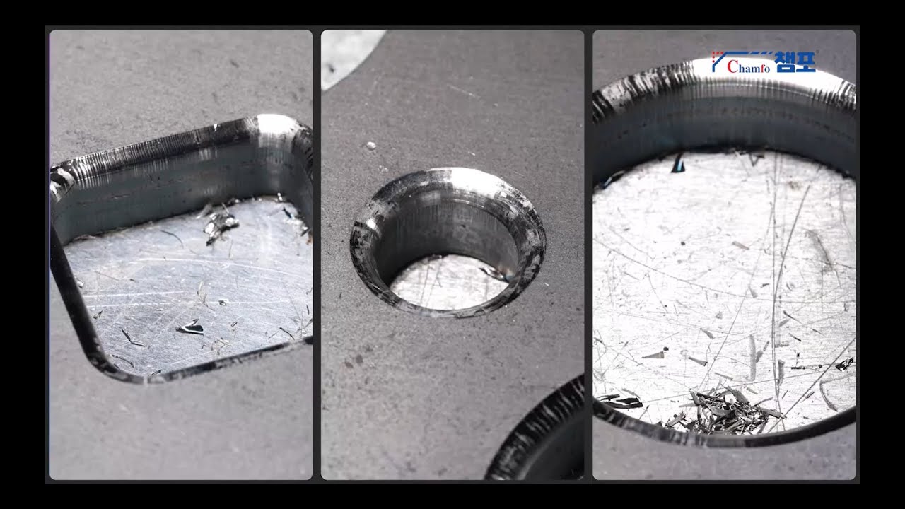 A professional tool optimized for weld preparation, CHAMFO