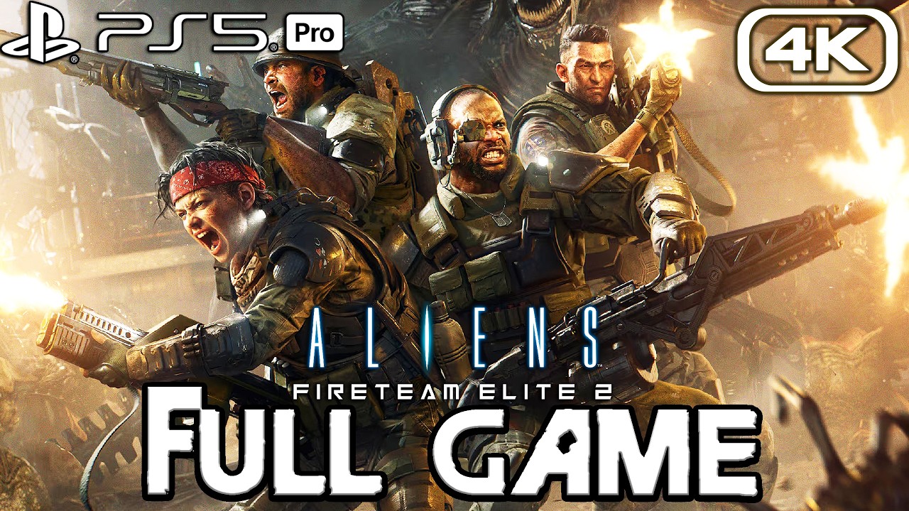 ALIENS FIRETEAM ELITE 2 Gameplay Walkthrough FULL GAME (4K 60FPS) No Commentary