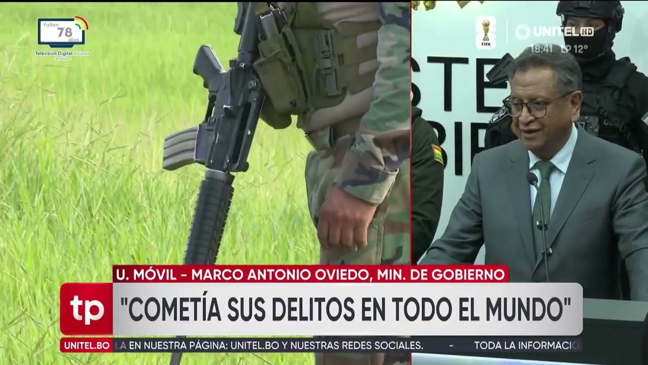 Ministro: “La base de Marset era Bolivia, aquí encontraba impunidad