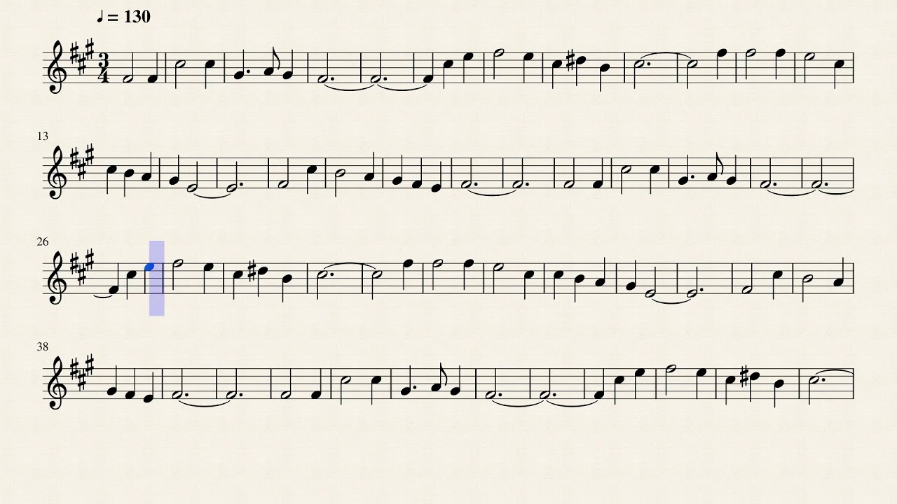 Scarborough Fair For Clarinet