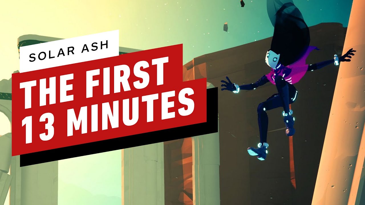 The First 13 Minutes of Solar Ash