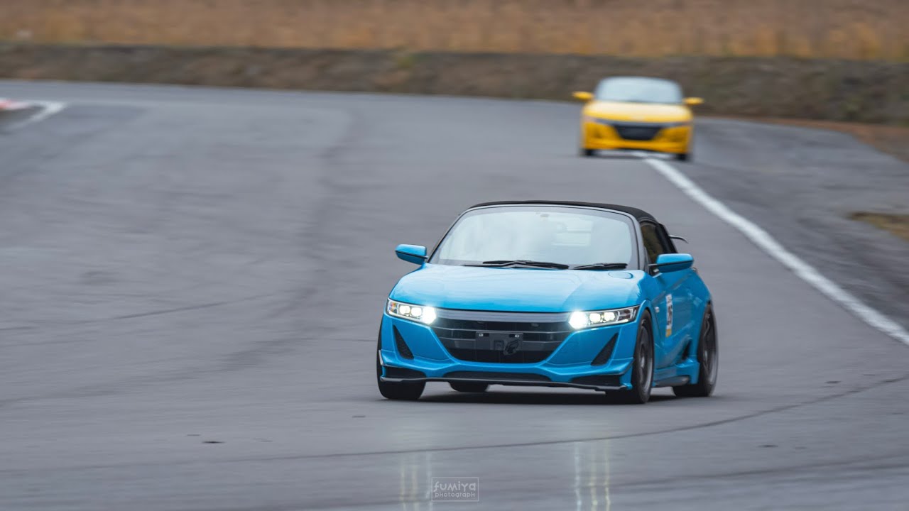 11/20 日光サーキット　H1cup S660  41.529 ベスト更新からのスピン..