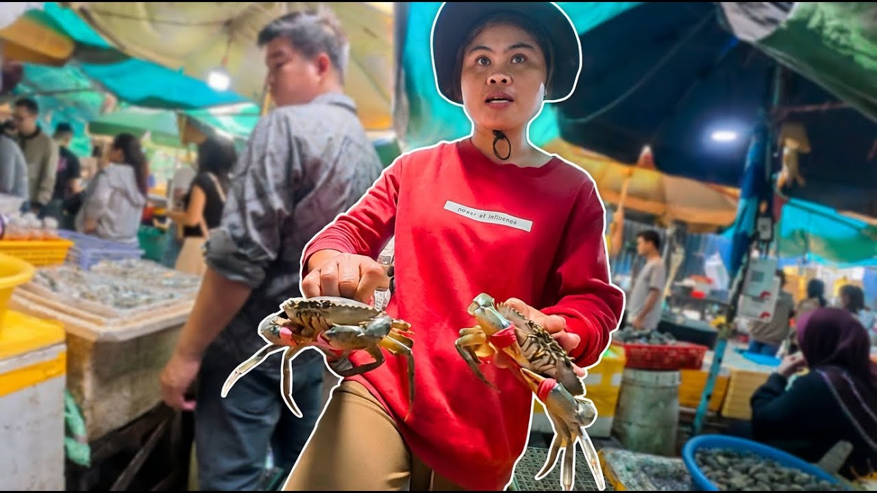 How They Cook The Crabs In Kep, Cambodia (Fresh and Delicious)