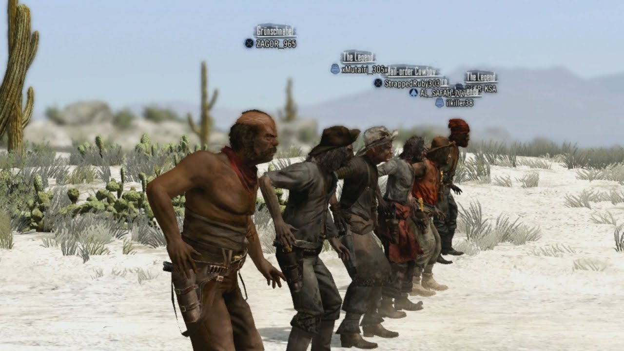 Red Dead Redemption 1 - PS3 Online PVP Multiplayer Gameplay - April 25th 2025