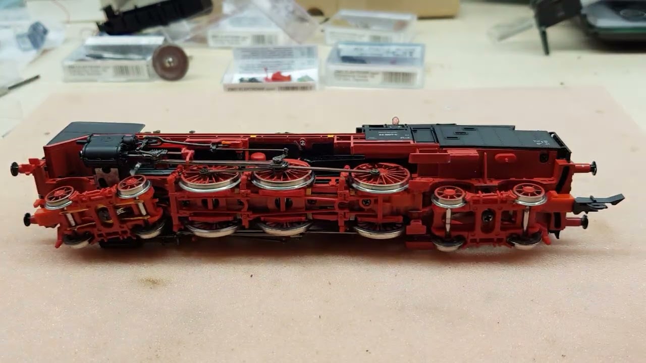 BR62 1007 DR von Liliput in H0 mit einigen Problemen, erster Testlauf  Teil 2.