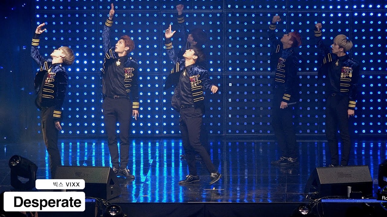 빅스 VIXX[4K 직캠]Desperate@161220 Rock Music