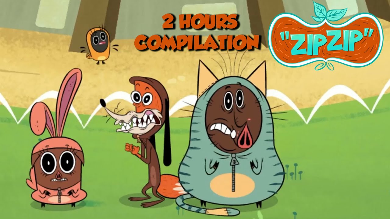 This blasted music | Zip Zip | 2 hours COMPILATION - Season 1 | Cartoon for kids
