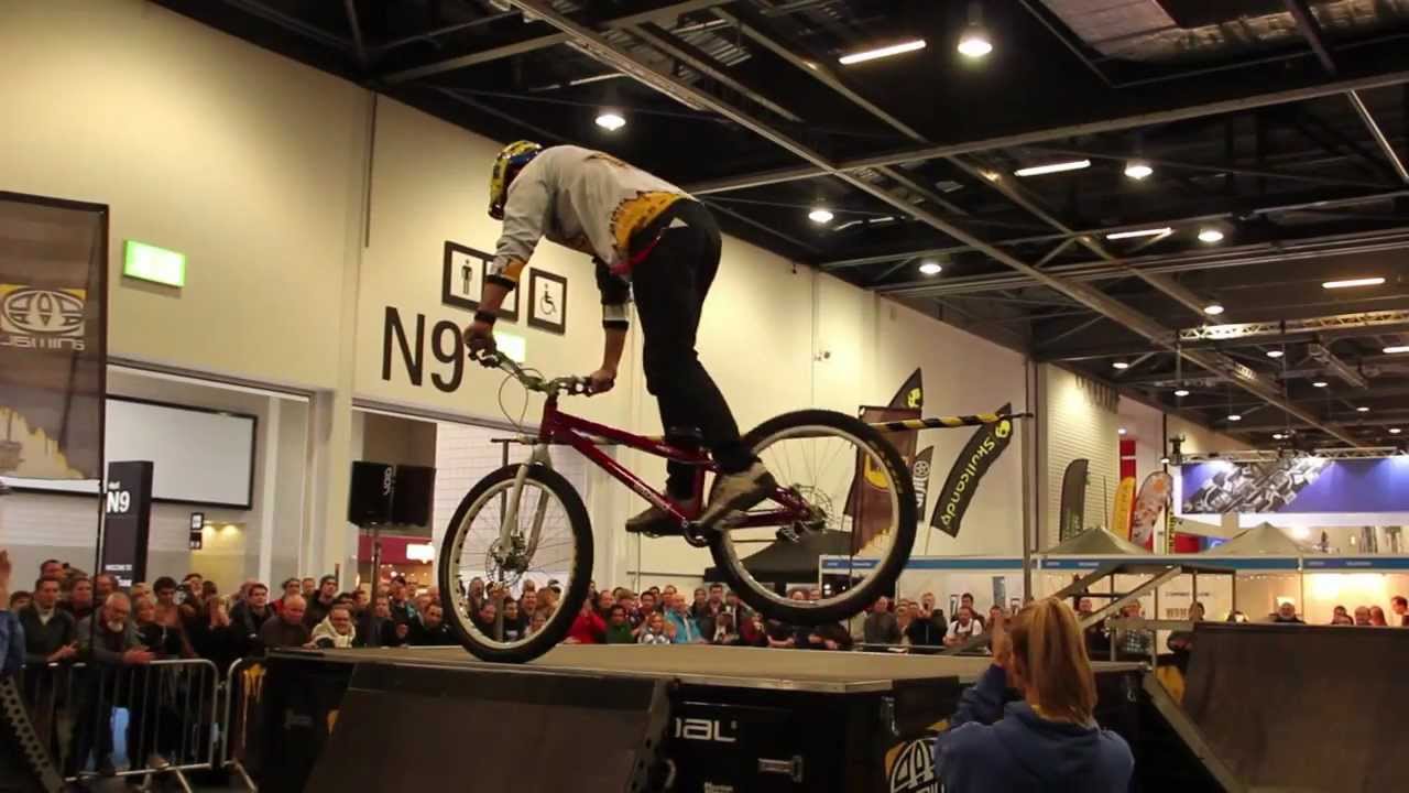 Martyn Ashton and Blake Samson - London Bike show 2013