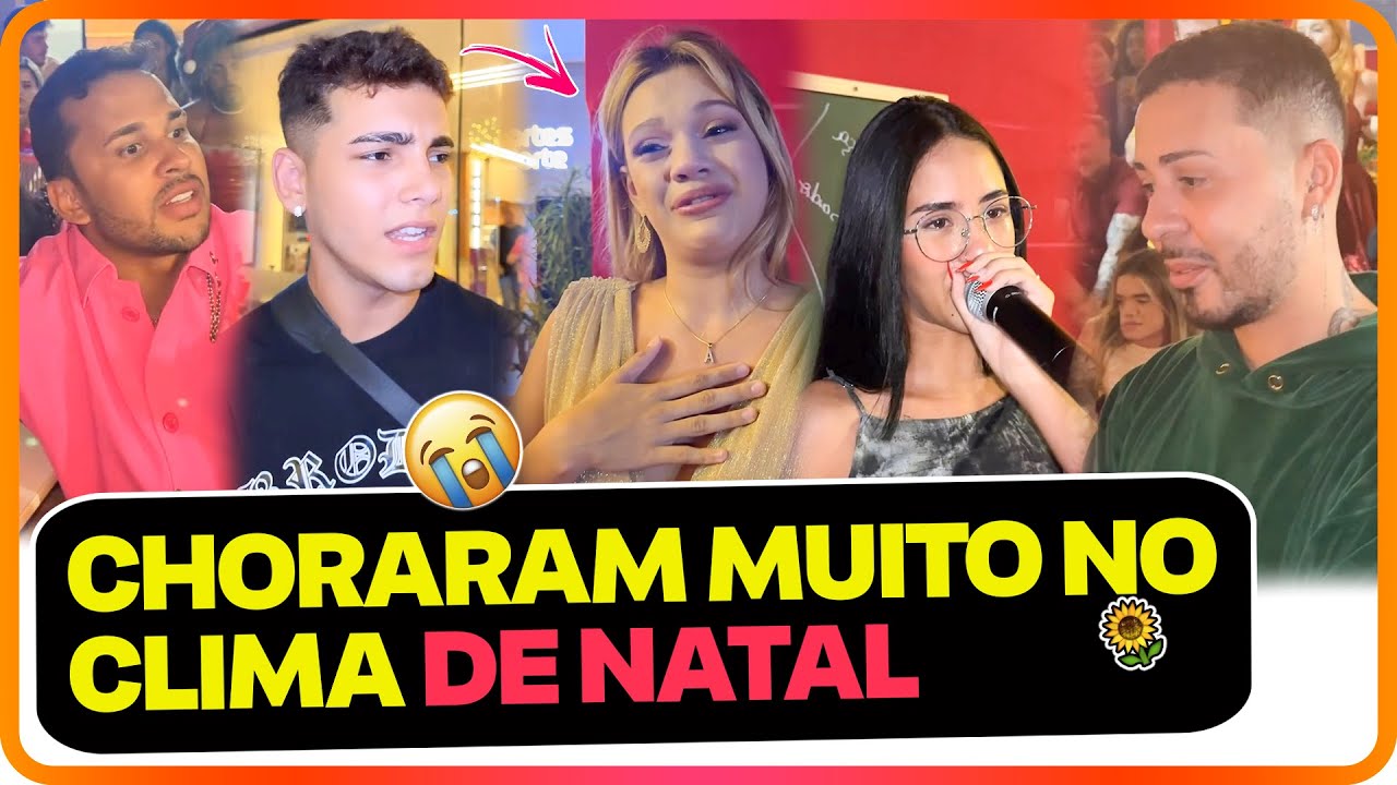 MUITA GENTE CHOROU NA CASA DA BARRA! O CLIMA DE NATAL TOMOU CONTA! CASA DA BARRA CARLINHOS MAIA😭