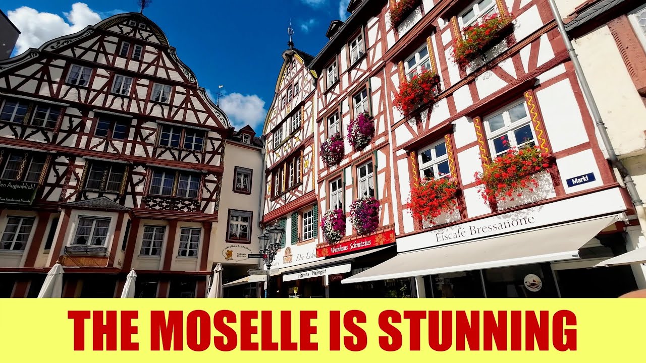MOSELLE -  WE STOP AT A COUPLE OF LOVELY PLACES ALONG THE MOSELLE