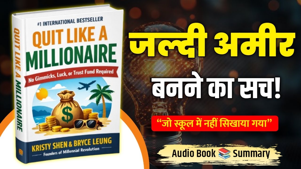 नौकरी छोड़कर करोड़पति कैसे बनें? | 9-5 Trap से आज़ादी का असली Formula 😳 | Book Summary Hindi
