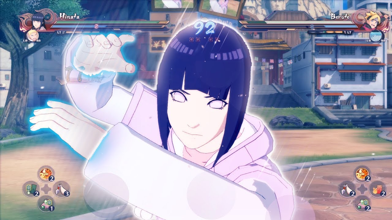 Hinata RTB Costume Gameplay - Naruto Ultimate Ninja 4 Road to Boruto Next Generations PC 1080p
