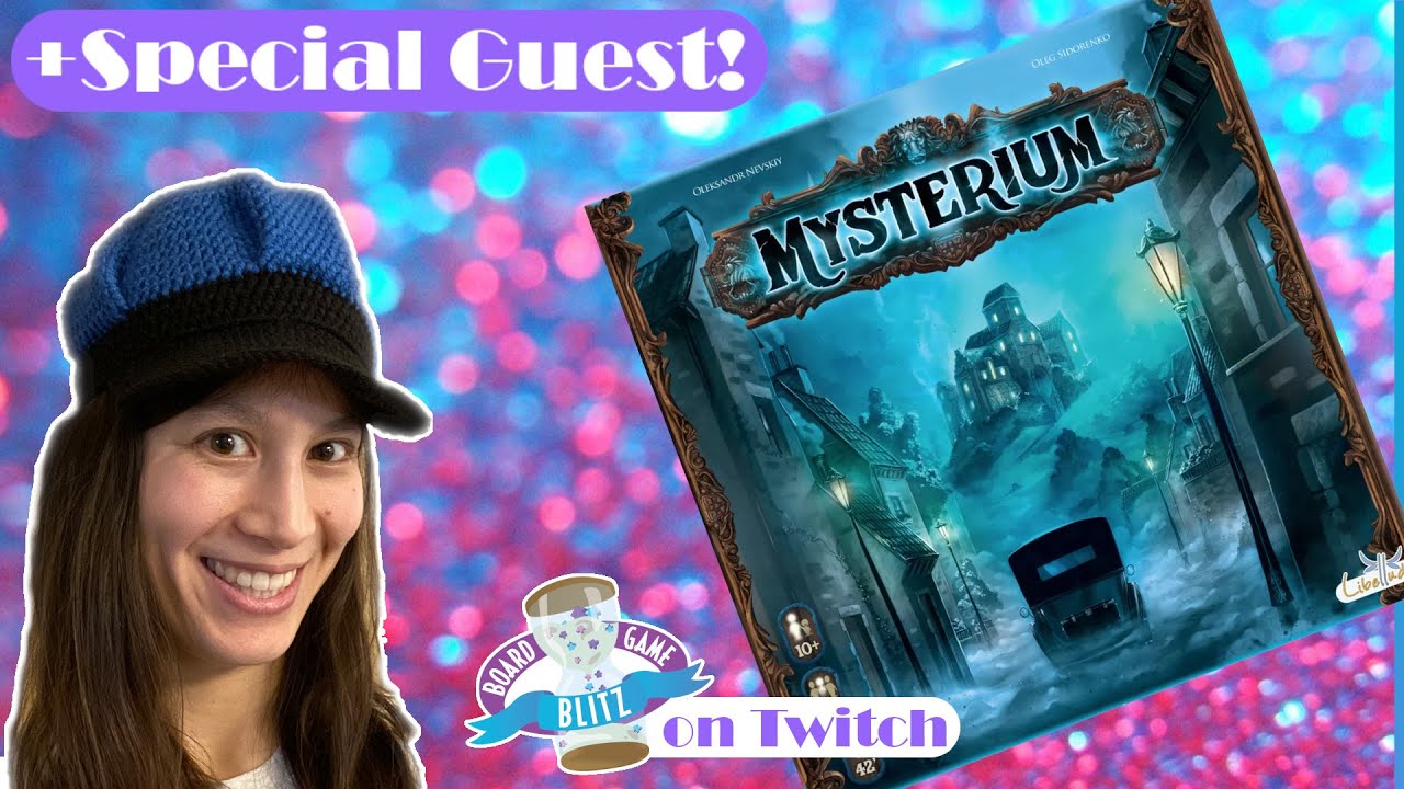 Twitch VOD: Ambie & Roc Play Mysterium