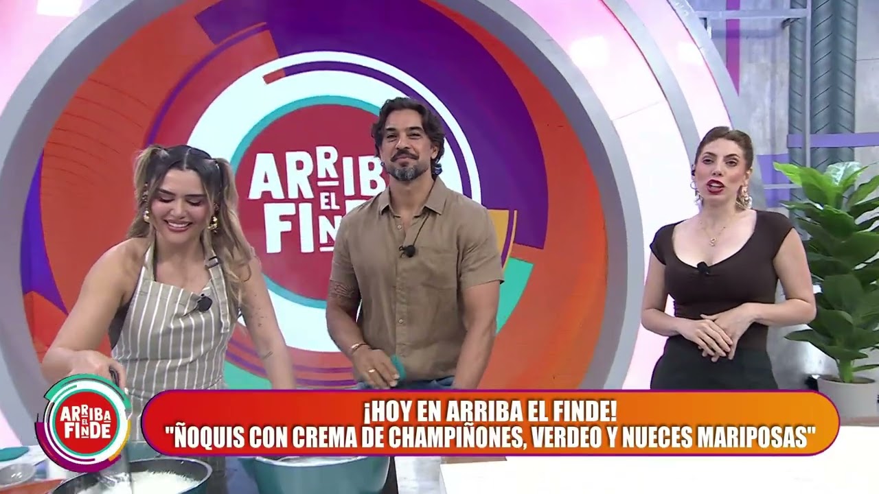 Almorzamos ñoquis con crema de champiñones, verdeo y nueces mariposa con Hector Ramos | 08-03-26