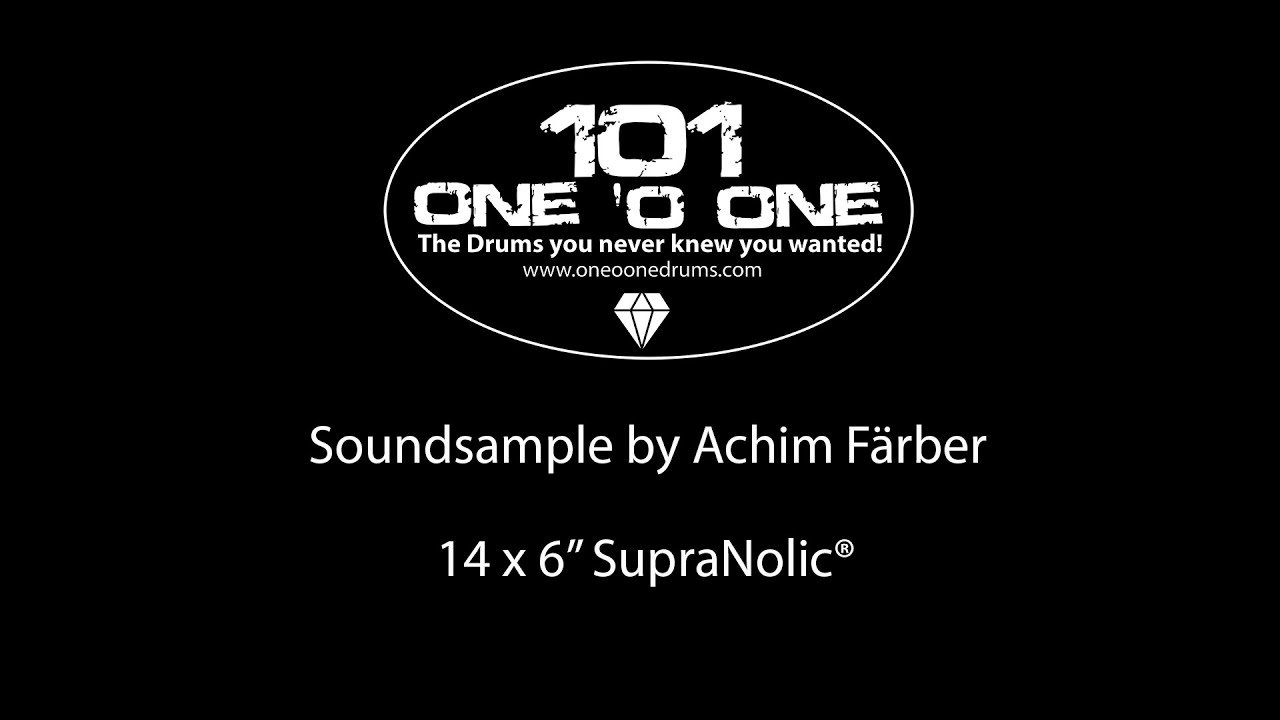 101Drums - Soundsample 14 x 6