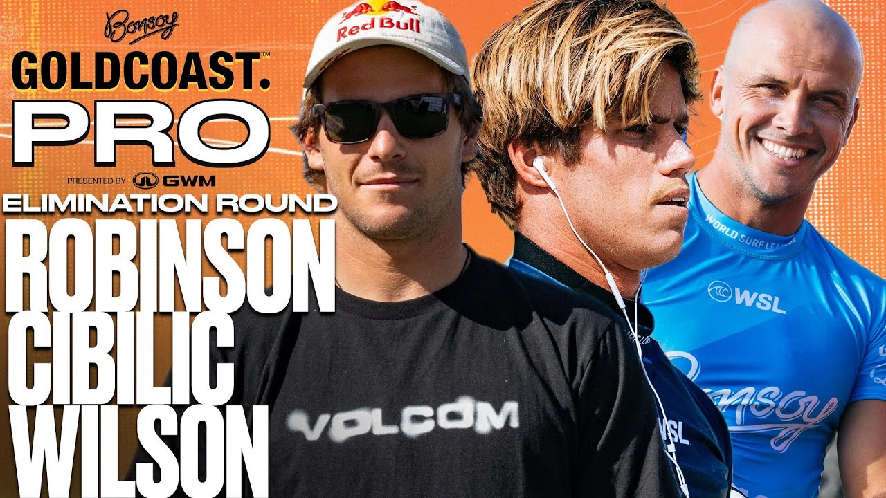 Julian Wilson, Jack Robinson, Morgan Cibilic | Bonsoy Gold Coast Pro pres by GWM - Elimination Round
