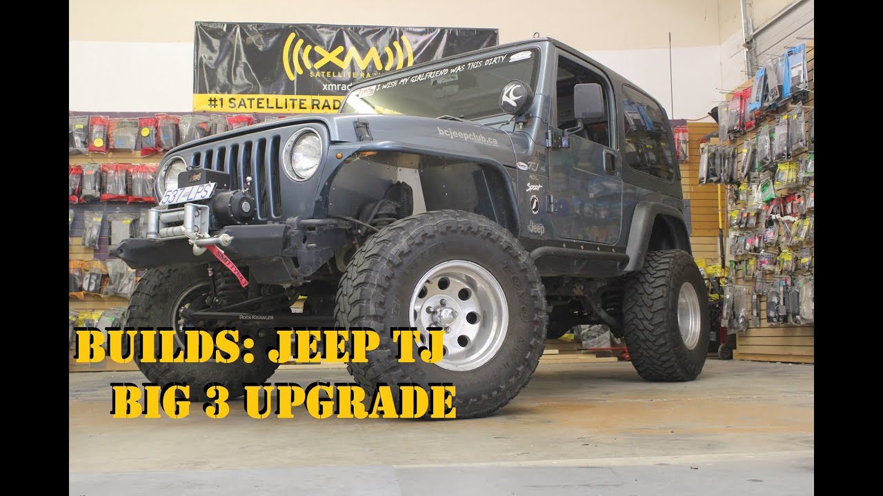 Builds: Jeep TJ BiG 3 / Electrical Upgrade (Featuring The 12Volters) | AnthonyJ350