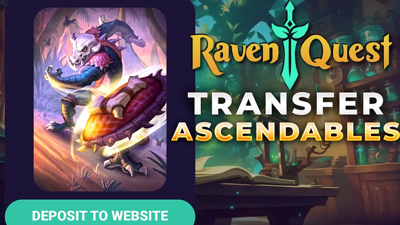 How to transfer Ravenquest NFTs