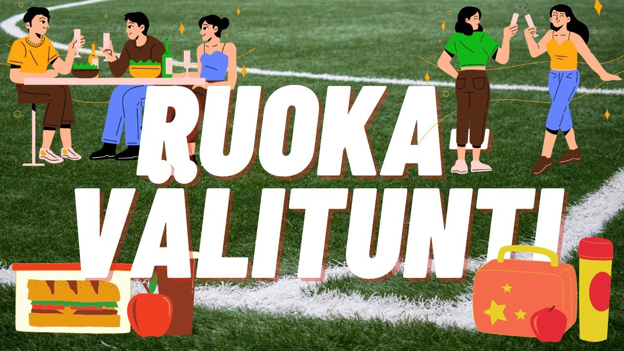 Ruokavälitunnilla // ruokailu- ja välituntisanastoa