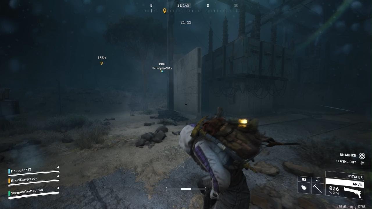 ARC Raiders chase down face fown....