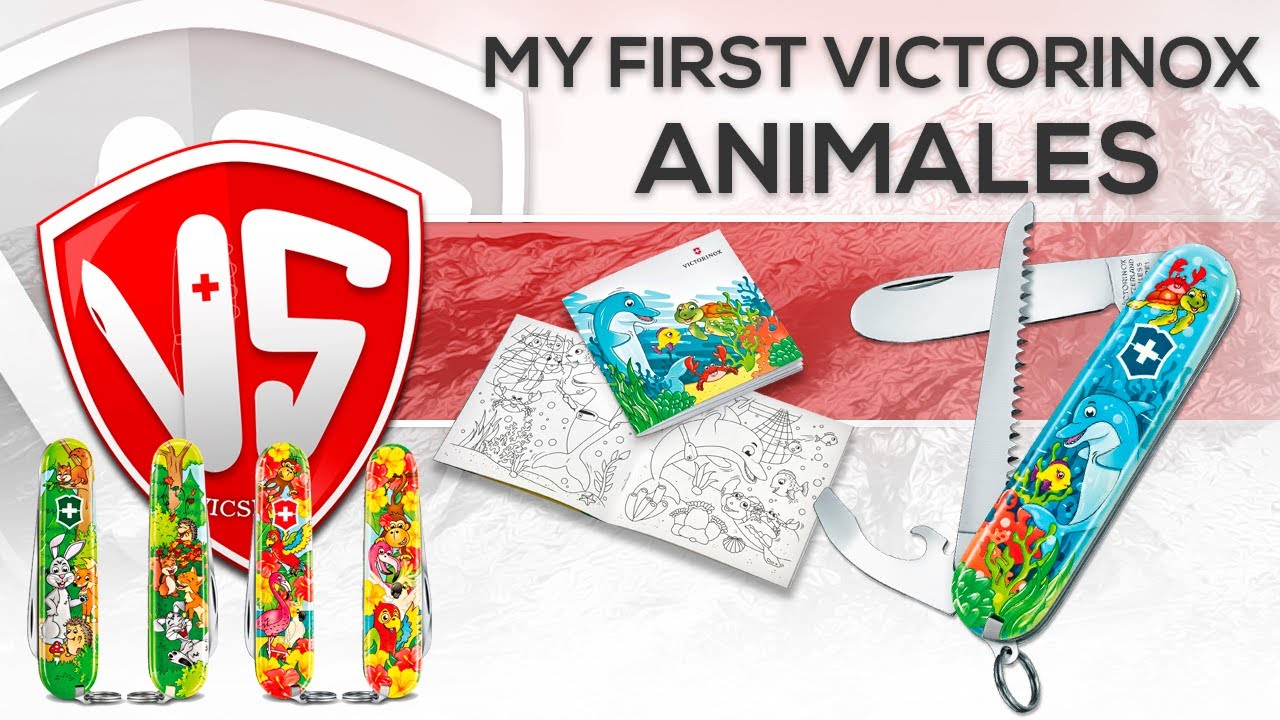 NAVAJA PARA NIÑOS MY FIRST VICTORINOX 2020 (EDICIÓN ANIMALES)