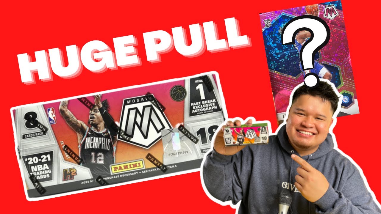 2020-21 Mosaic Fast Break Hobby Opening || Last Pack Magic?!?