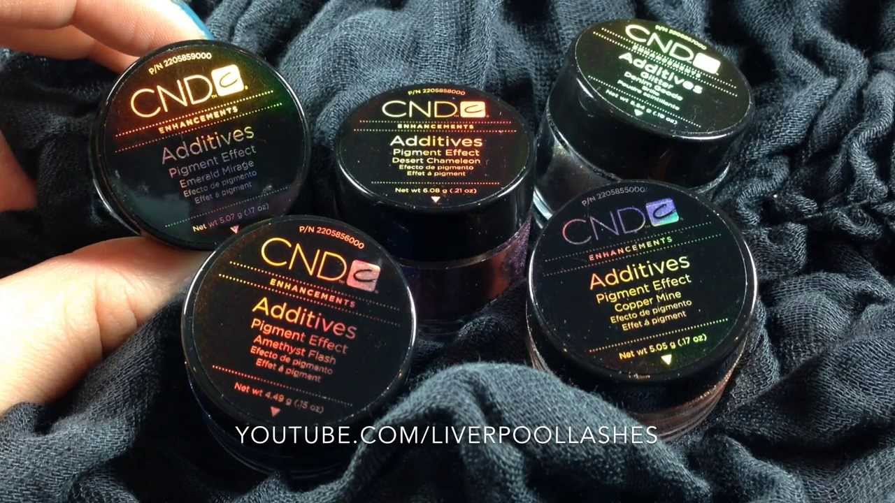 CND Additives: Open Road Collection with Swatches
