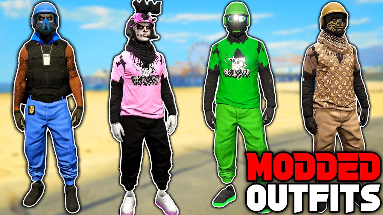 GTA 5 ONLINE: как получить несколько модифицированных костюмов без глюков с переносом! 1.69! (оши...