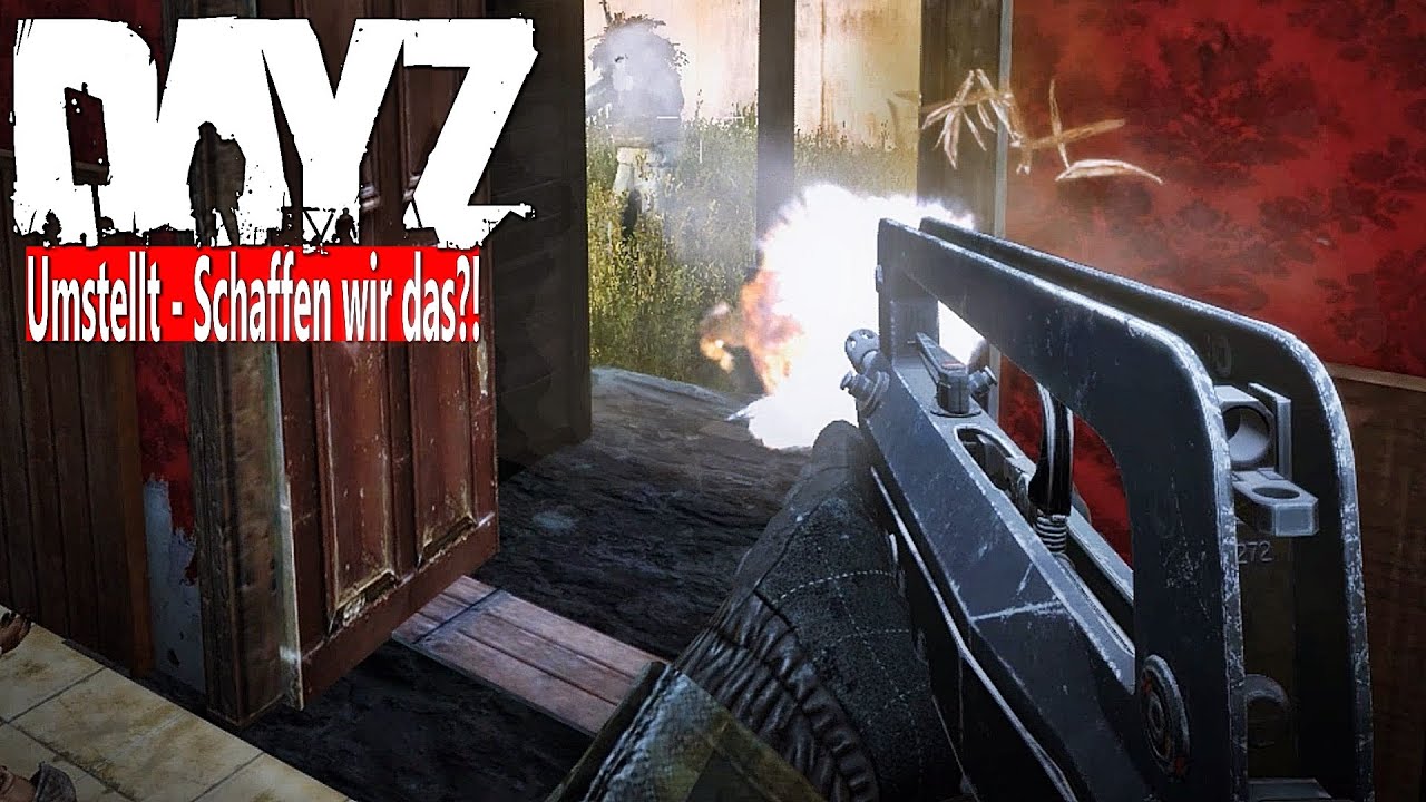 EINBRUCH in FEINDLICHE BASE für HUMVEE - UMSTELLT von FEINDEN - KOMMEN WIR DA RAUS? - DAYZ