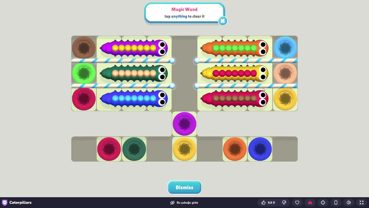 Caterpillars Game
