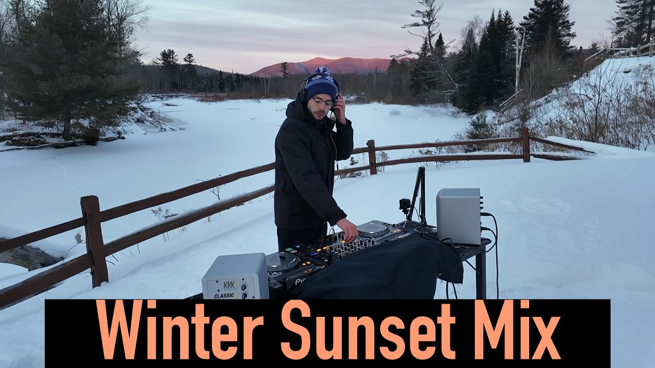 Deep House / Melodic House & Techno / Progressive House  | Winter Sunset DJ Mix | White Mountains