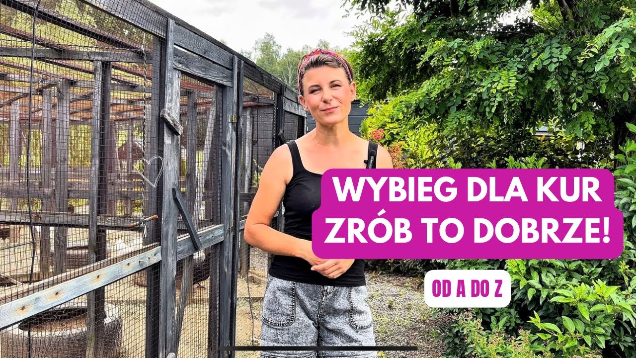 Najlepszy wybieg dla kur? Zrób to dobrze od A do Z! #hodowlakur #kurnik #kury #martaodogrodow