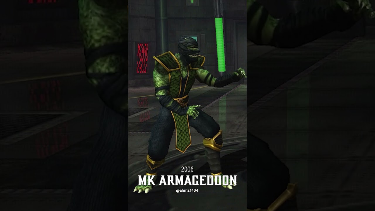 Reptile MK2 to MK12 (MK1) Evolution - Mortal Kombat