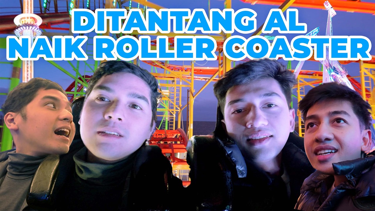 NYOBAIN ROLLER COASTER TERBESAR BARENG AL GHAZALI