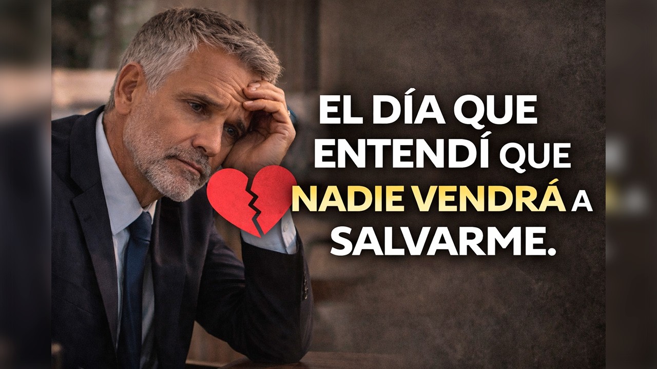 El día que entendí que nadie vendrá a salvarme