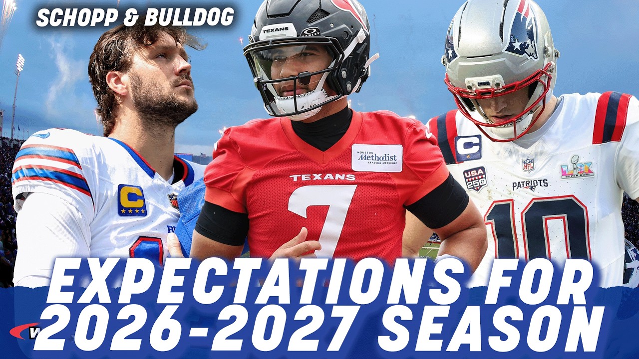Aaron Schatz's Projections For The 2027-2027 NFL Season| Schopp and Bulldog
