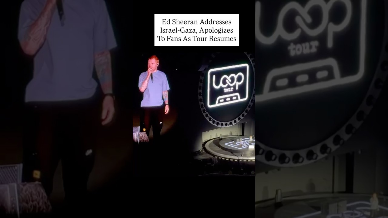 Ed Sheeran приносит извинения и высказывается об Израиле и секторе Газа после скандала с Macklemore