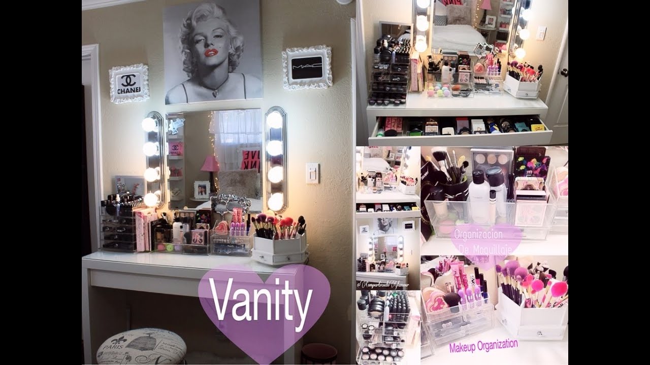 Organización de Maquillaje | Makeup Organization | Ikea Vanity